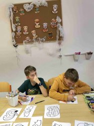 LIŠÁCI - VÝROBA HALLOWEENSKÝCH MASEK - ŘÍJEN 25-26