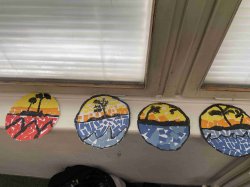 LIŠÁCI - TVOŘÍME MOZAIKU Z PAPÍRU - KVĚTEN 22-23